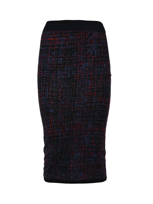 Gonna in viscosa con fantasia tweed BLUGIRL | RF5189 MA98OP9089